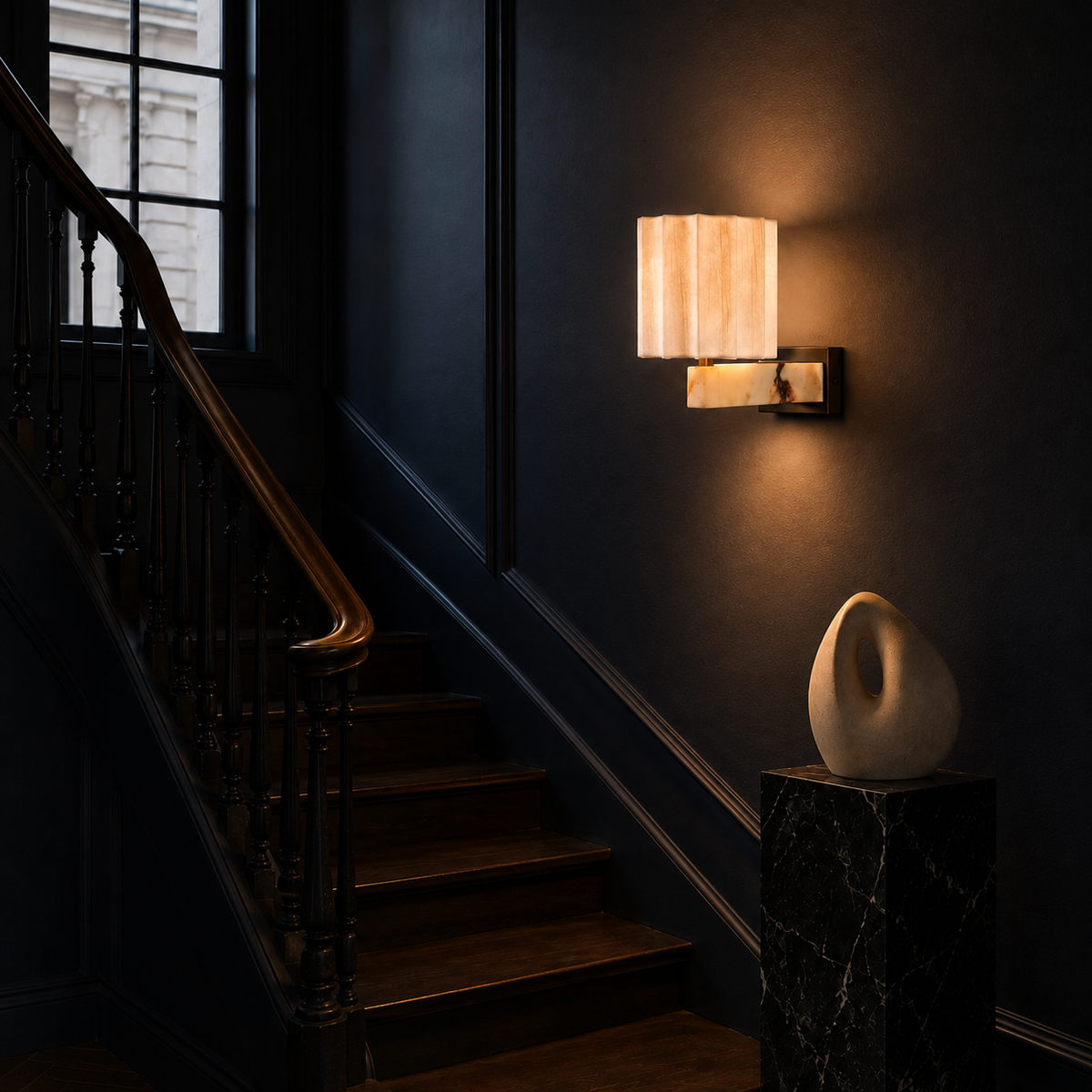 Marble Wall Light - Danish Design LED Bedside Sconce