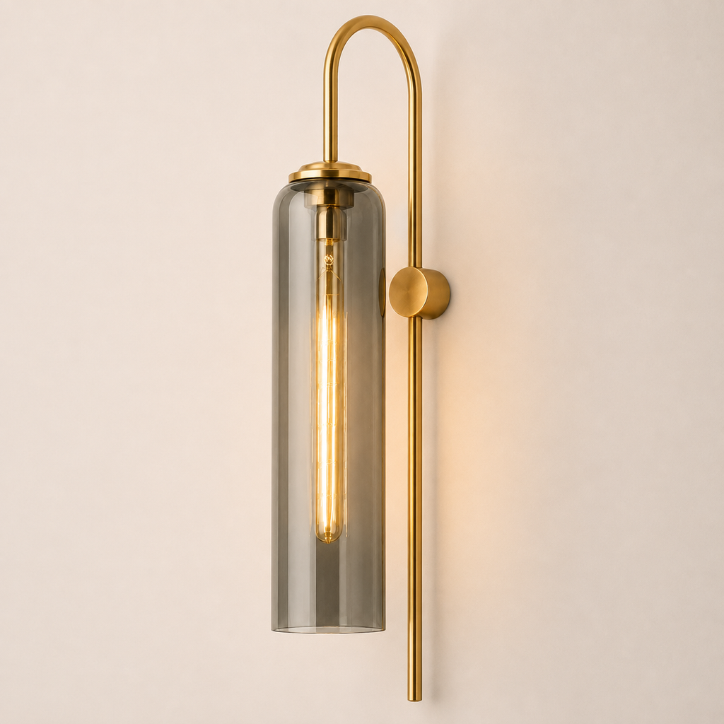 Glass Wall Light - Modern Luxury Bedside and Corridor Sconce