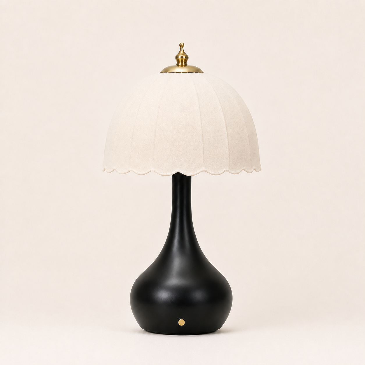Glass Table Lamp - Nordic Sculptural Bedside Lamp