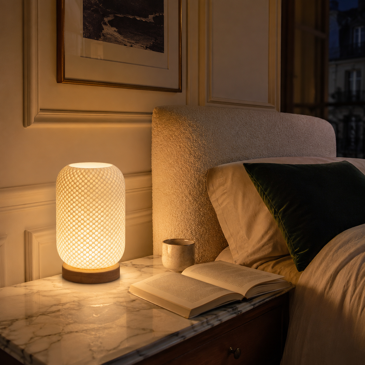 LED Desk Lamp - Nordic USB Reading Table Lamp