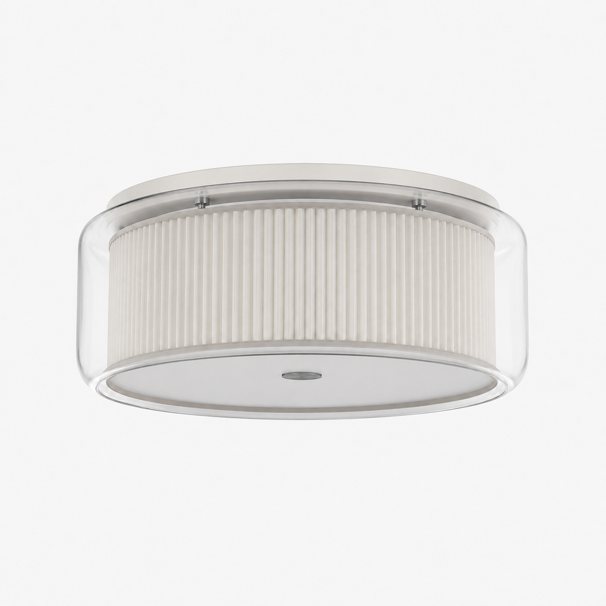 Glass Flush Mount Ceiling Light - 36W Dimmable Hallway and Bedroom