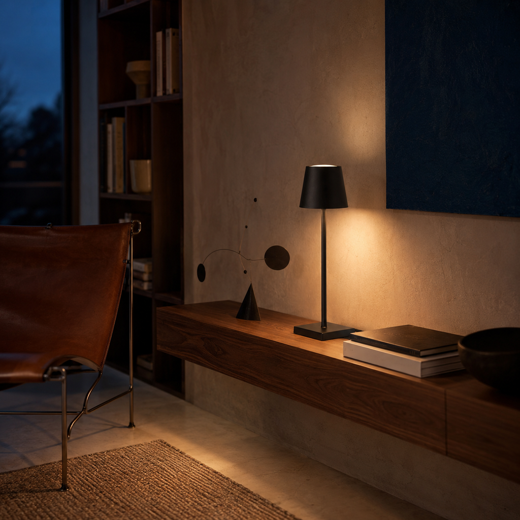 Rechargeable Table Lamp - Wireless Touch Bedside Night Light