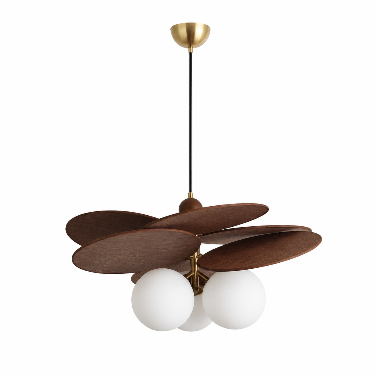 Rattan Pendant Light - Hand-Woven Cluster Light