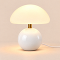 Mushroom Table Lamp | Acrylic Dome & Lacquered Base, 20 cm, 5 Colours