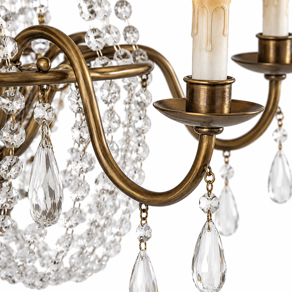 Crystal Chandelier - Modern Luxury Ceiling Light