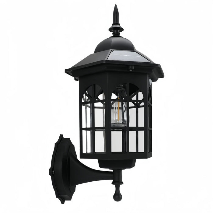 Solar Wall Light - Retro Outdoor Induction Garden Lantern