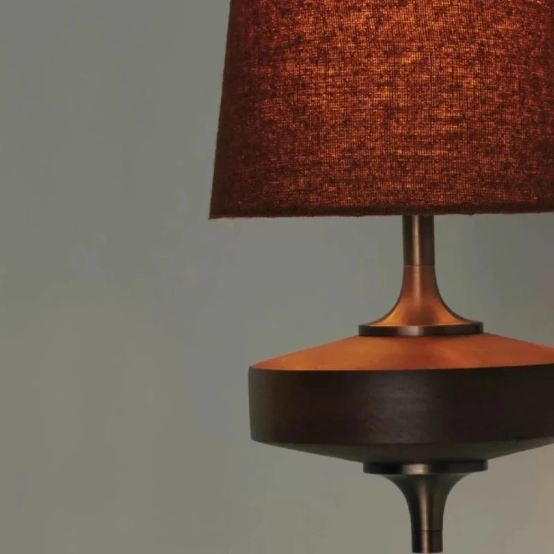 Fabric Wall Light - Carved Wood Nordic Bedside & Kitchen Sconce