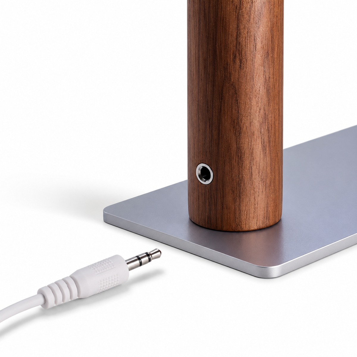 Solid Wood LED Reading Lamp | Walnut or Beech, Minimalist Desk & Bedside Light