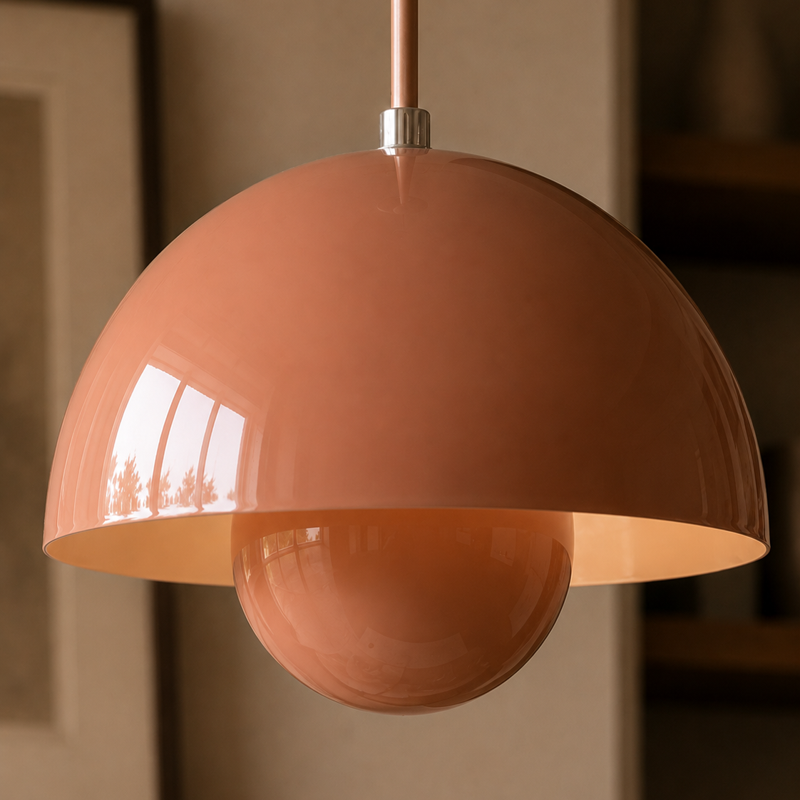 Colourful creative pendant light - bedroom 1