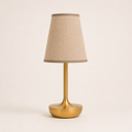Rechargeable Table Lamp - Dimmable USB Fabric Bedside Lamp