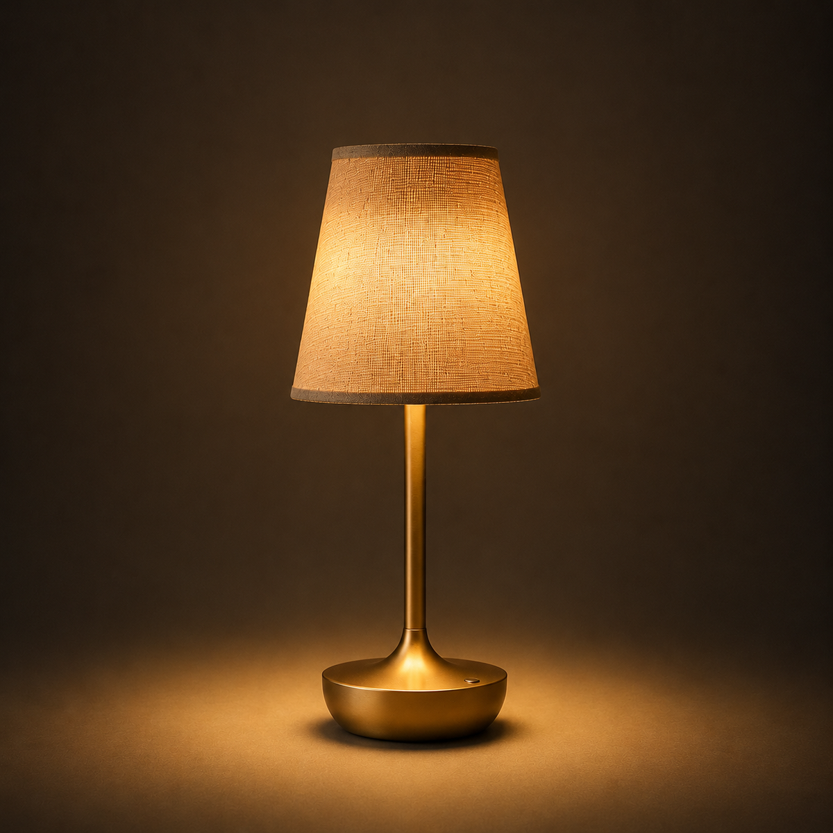 Rechargeable Table Lamp - Dimmable USB Fabric Bedside Lamp