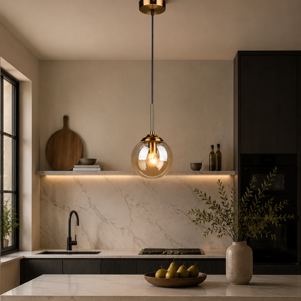 Luxury Nordic glass chandelier - kitchen 16