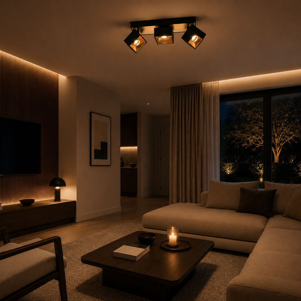 Multi-head COB downlight spotlight - kitchen 3