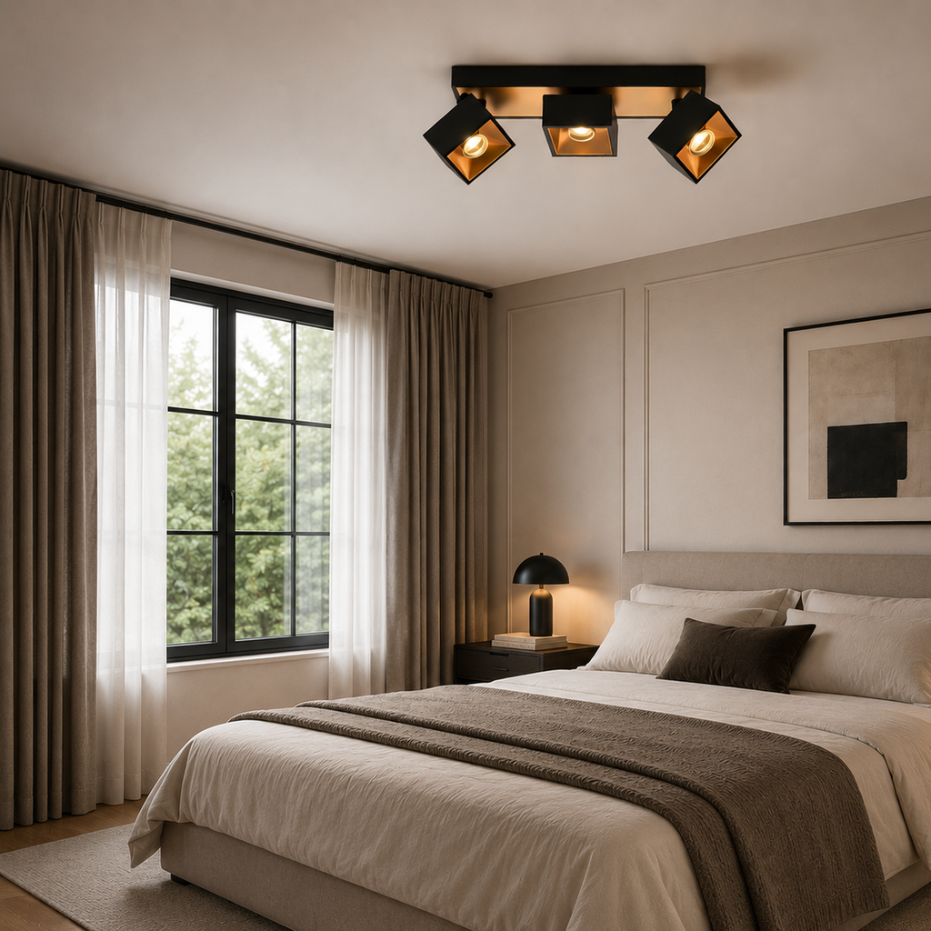 Multi-head COB downlight spotlight - living room 3