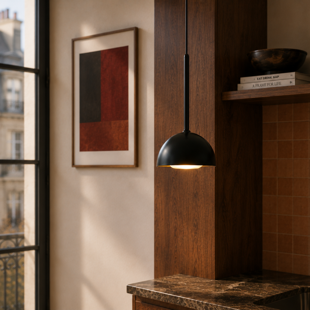 Nordic pendant light - living room 2