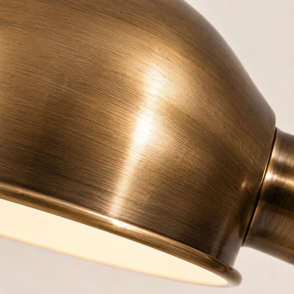 Brass Table Lamp - Retro Eye-Care Desk and Bedside Lamp