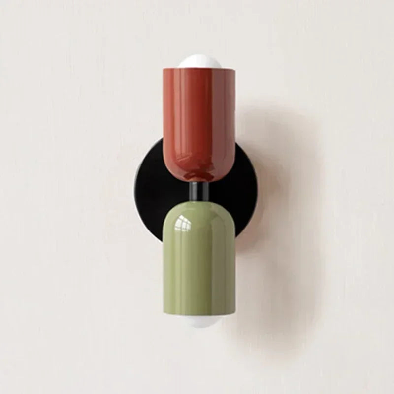 Colourful Wall Light - Nordic Kids Bedside Sconce