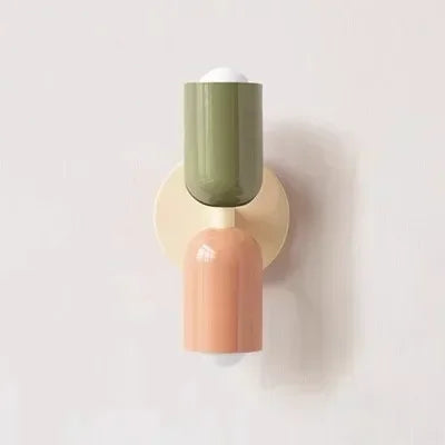 Colourful Wall Light - Nordic Kids Bedside Sconce