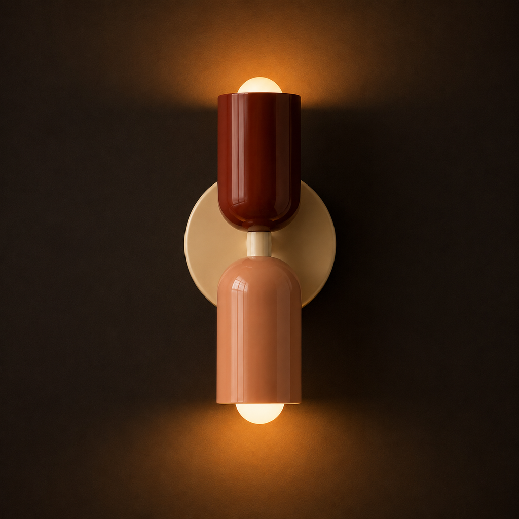 Colourful Wall Light - Nordic Kids Bedside Sconce