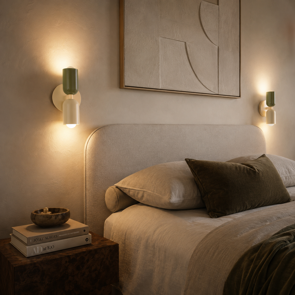 Colourful Wall Light - Nordic Kids Bedside Sconce