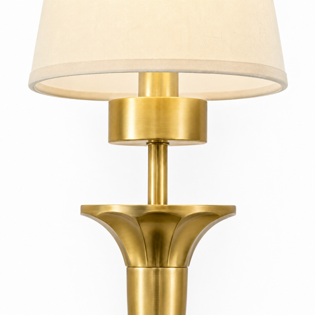 Copper Wall Light - American Classical Bedroom Sconce