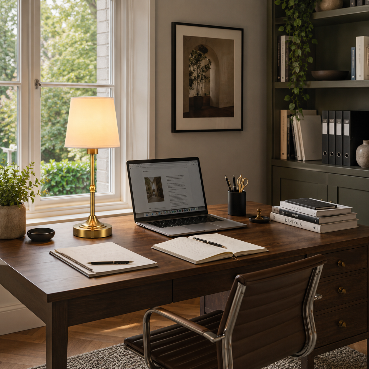 Cordless Table Lamp - Rechargeable Dimmable Fabric Touch Lamp