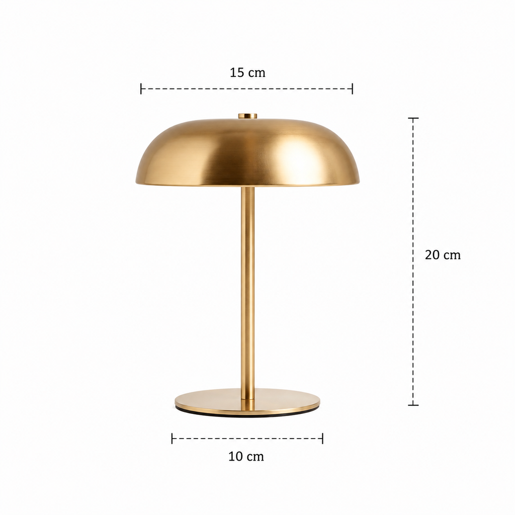 Cordless Table Lamp - Rechargeable Dimmable Touch Desk Lamp