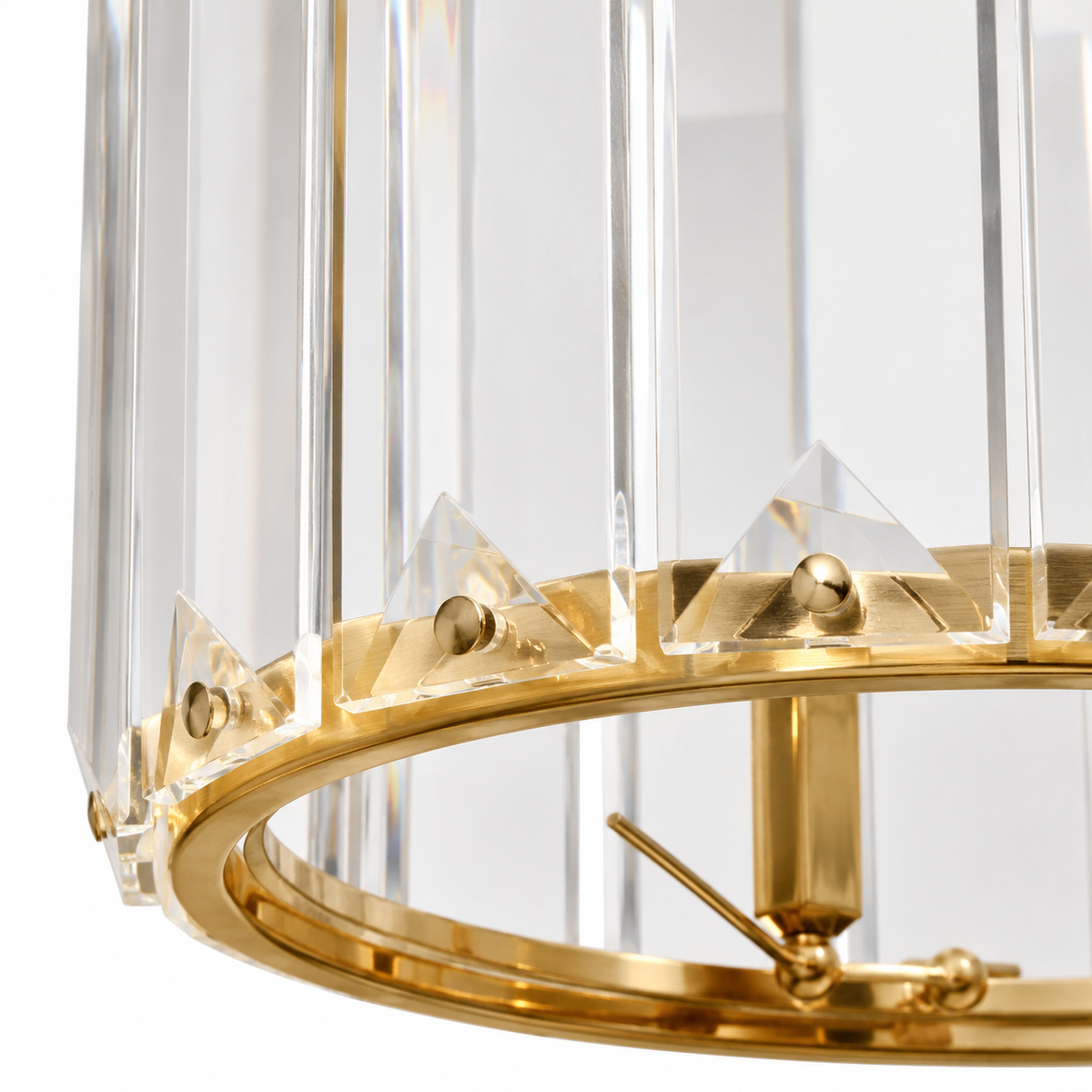 Crystal Ceiling Light - Corridor Flush Light