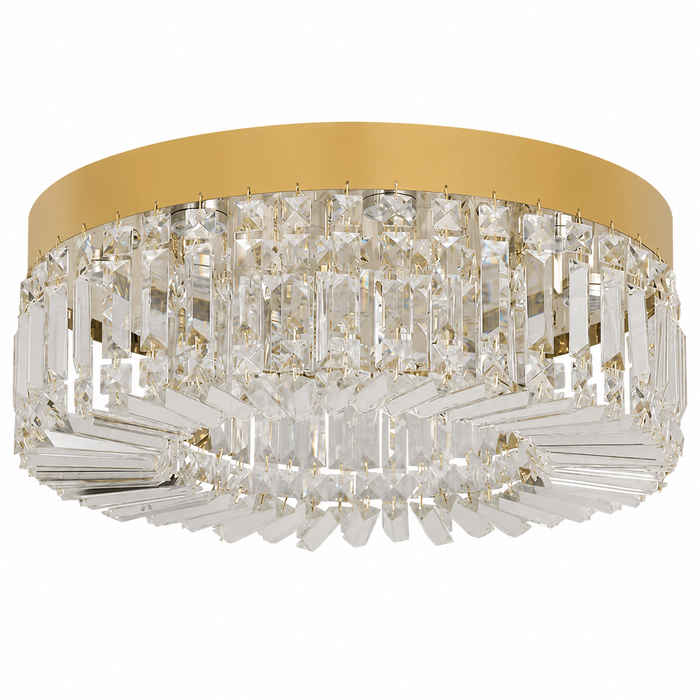 Crystal Chandelier - Luxury Flush Ceiling Light
