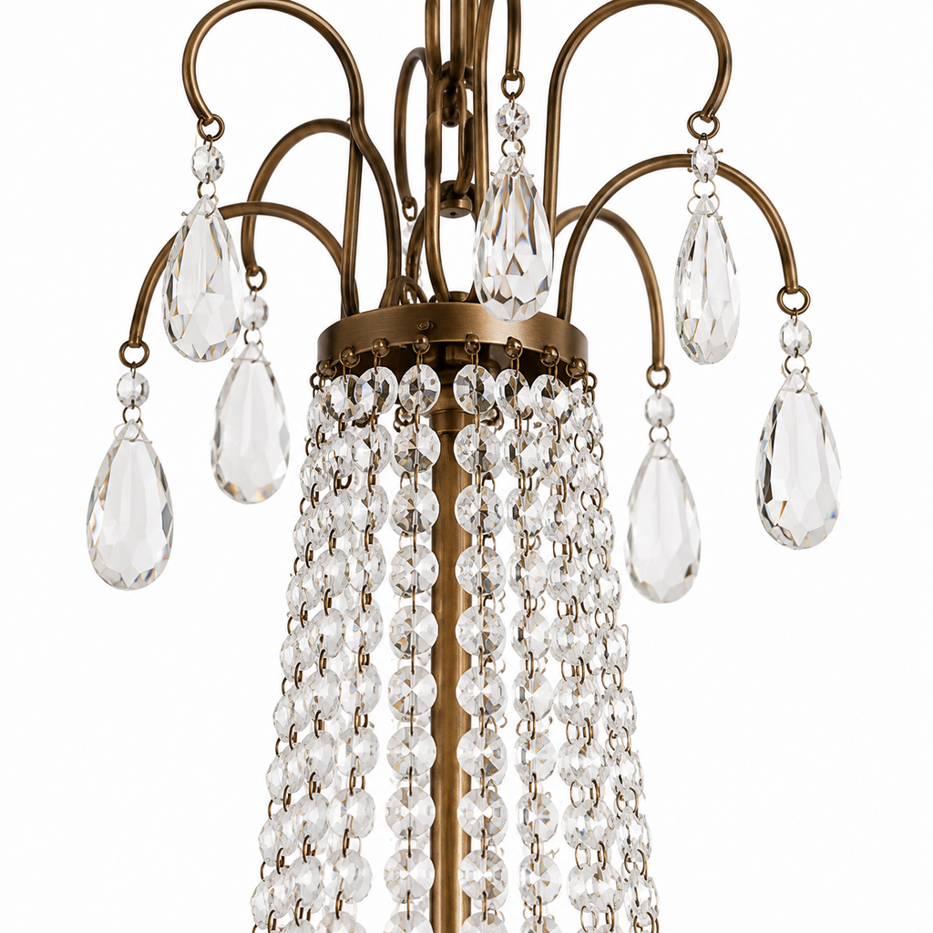 Crystal Chandelier - Modern Luxury Ceiling Light