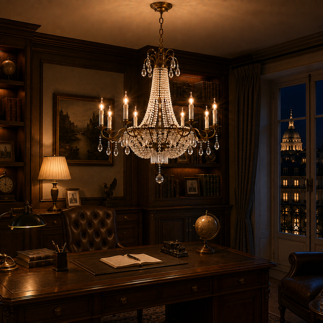 Crystal Chandelier - Modern Luxury Ceiling Light