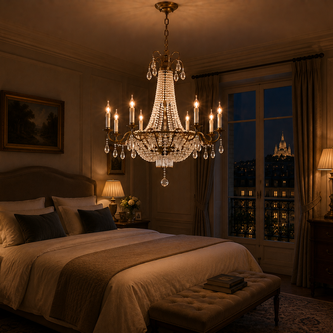 Crystal Chandelier - Modern Luxury Ceiling Light