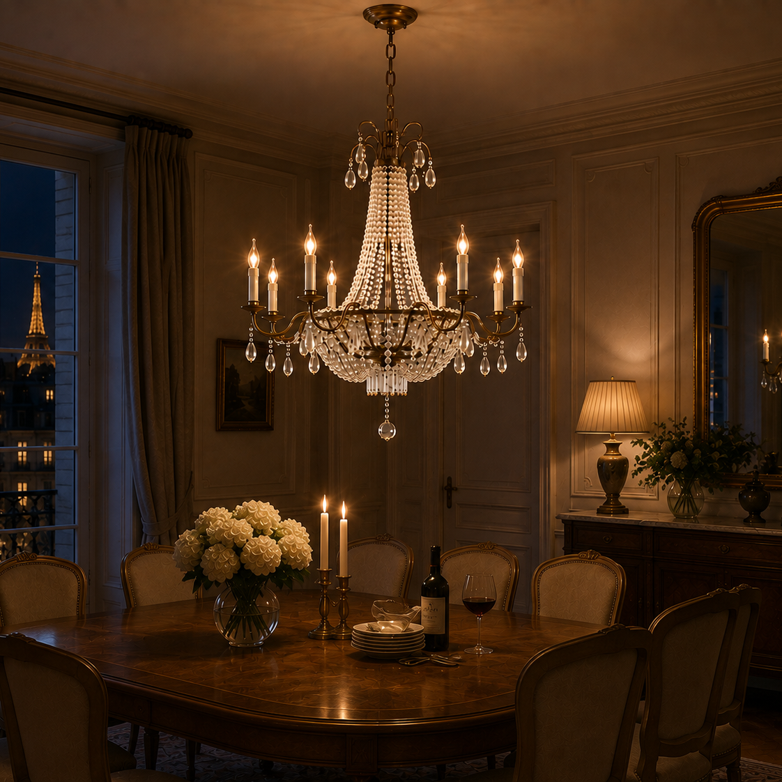 Crystal Chandelier - Modern Luxury Ceiling Light
