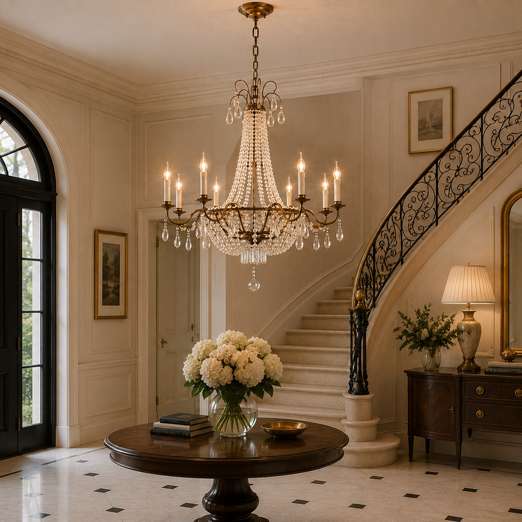 Crystal Chandelier - Modern Luxury Ceiling Light
