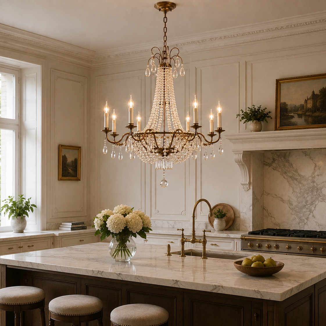 Crystal Chandelier - Modern Luxury Ceiling Light