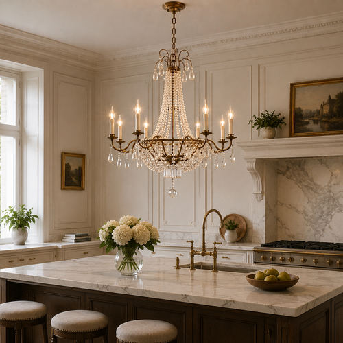 Crystal Chandelier - Modern Luxury Ceiling Light