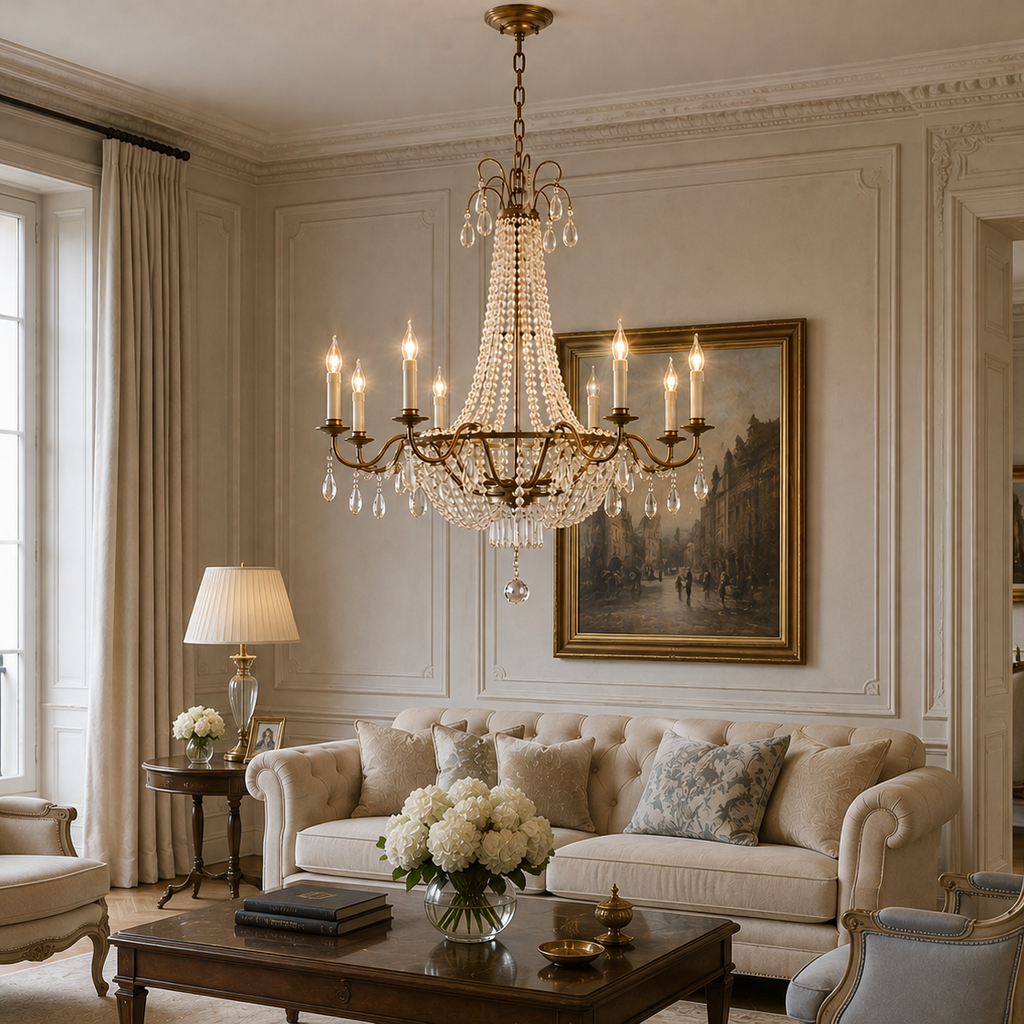 Crystal Chandelier - Modern Luxury Ceiling Light