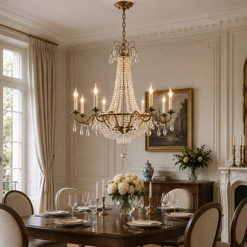 Crystal Chandelier - Modern Luxury Ceiling Light