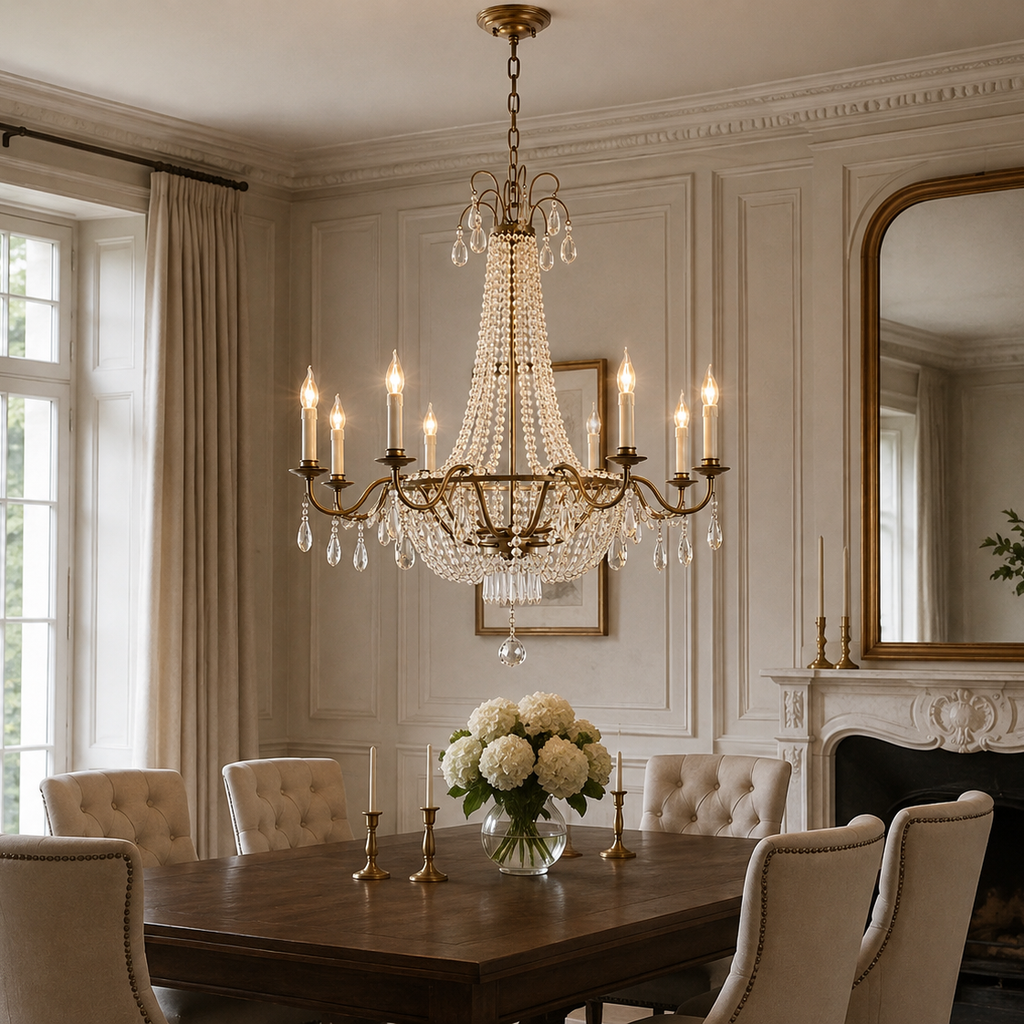 Crystal Chandelier - Modern Luxury Ceiling Light