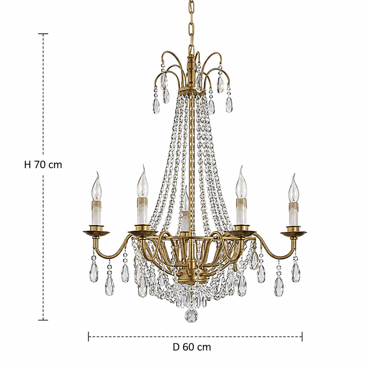Crystal Chandelier - Modern Luxury Ceiling Light
