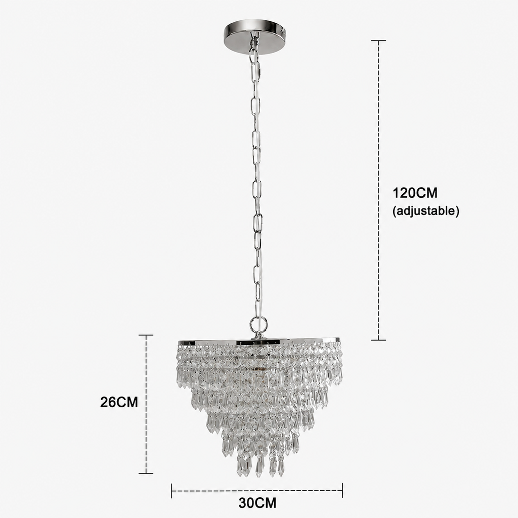 Crystal Chandelier - Luxury Living Room Light