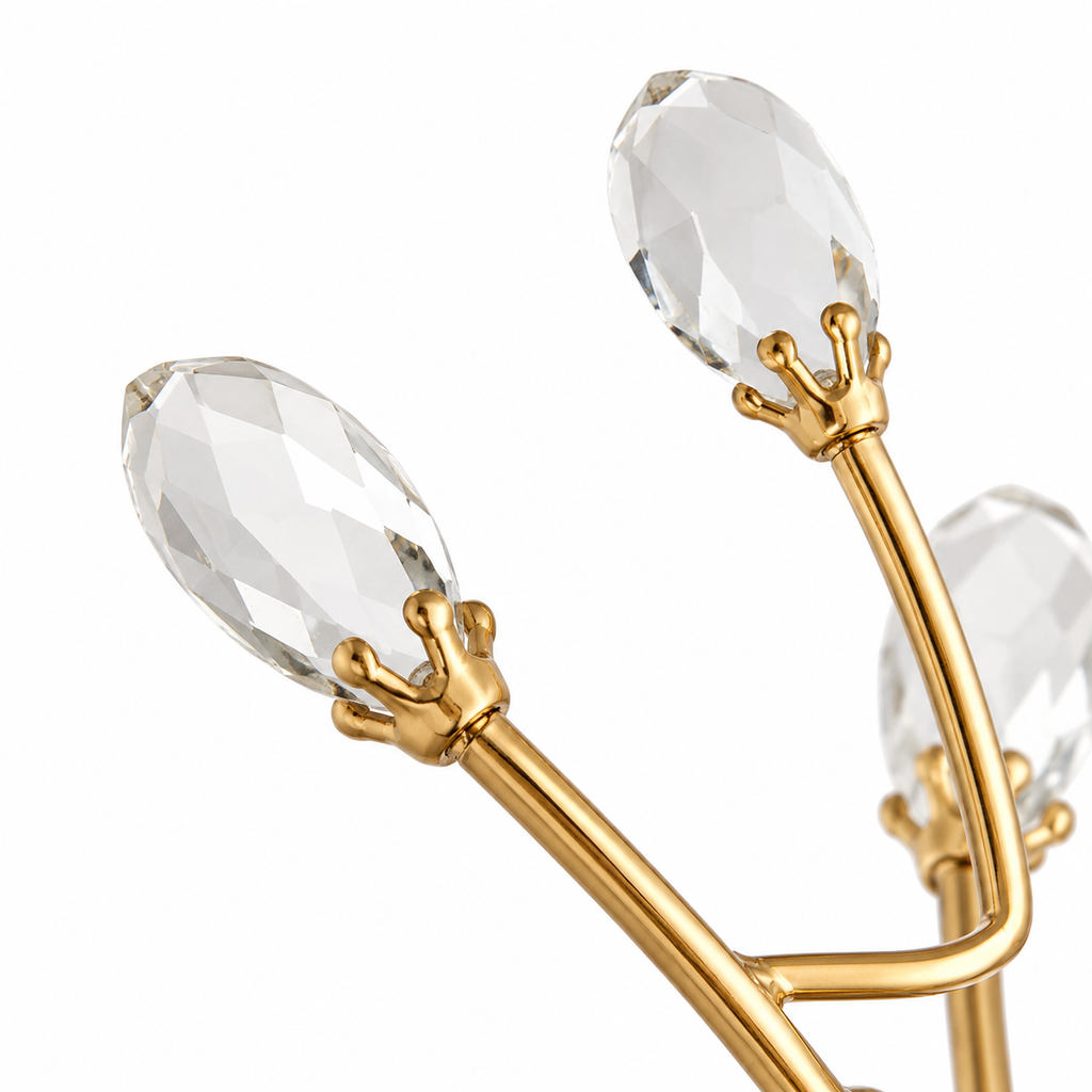 Crystal Table Lamp - Nordic Luxury Tree Living Room Lamp