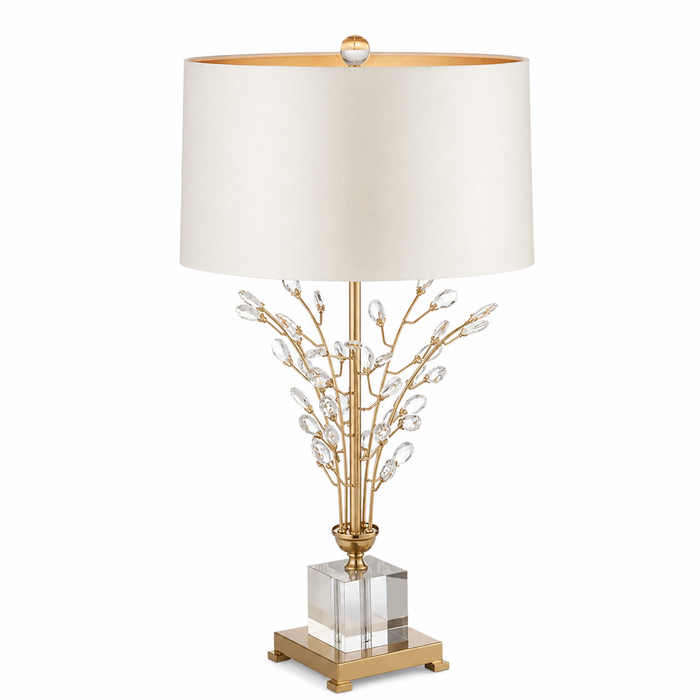 Crystal Table Lamp - Nordic Luxury Tree Living Room Lamp