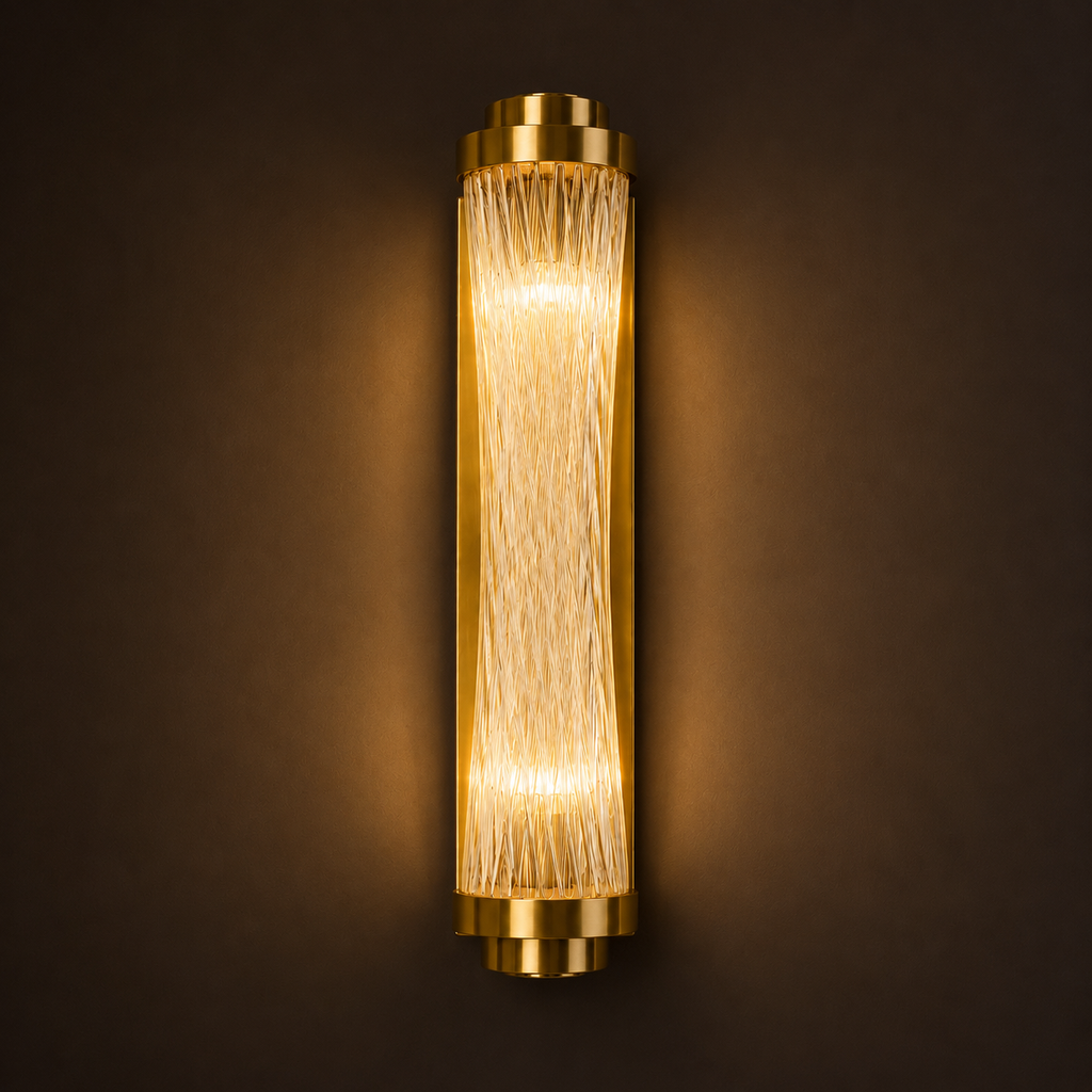 Crystal Wall Light - Luxury Living Room Sconce