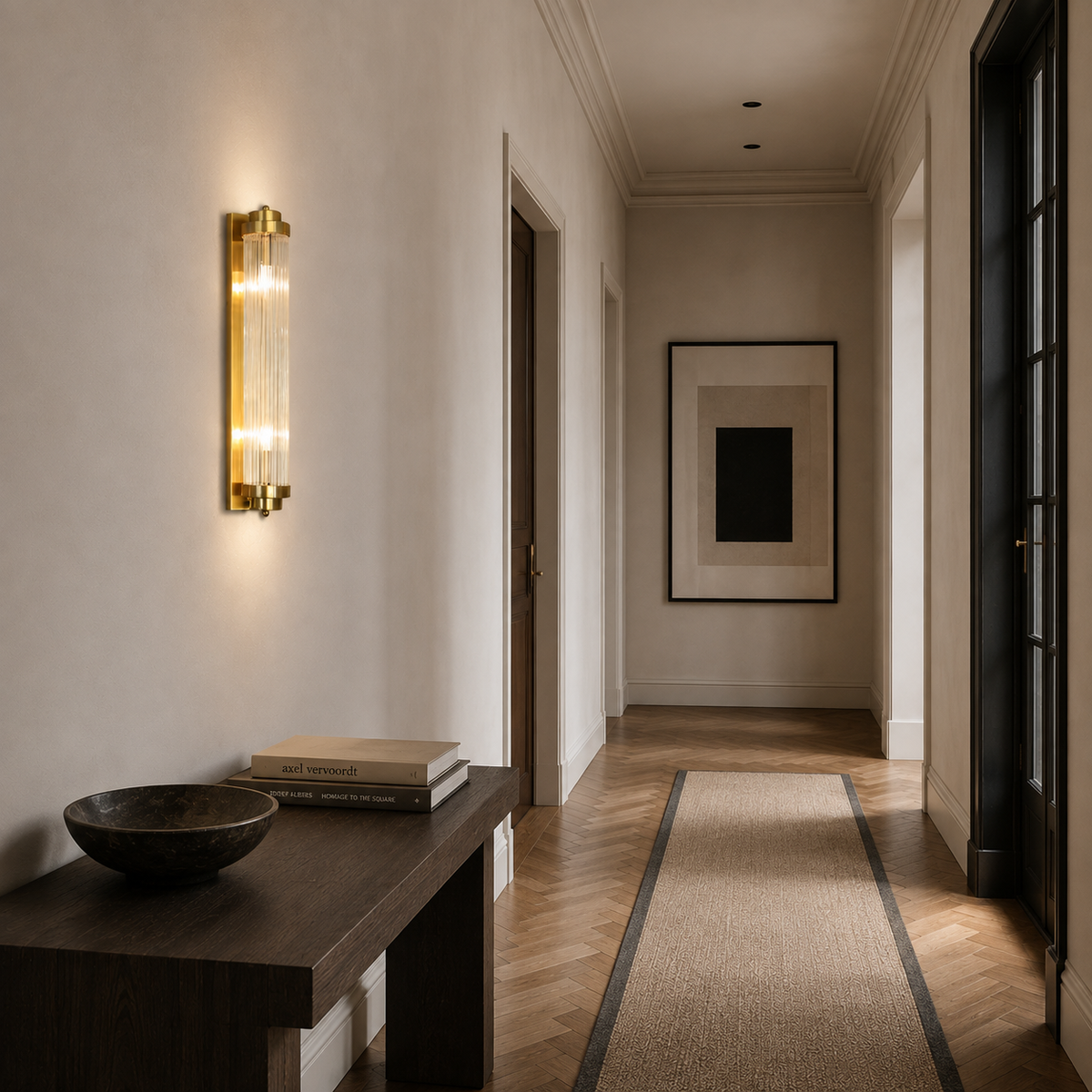 Crystal Wall Light - Luxury Living Room Sconce