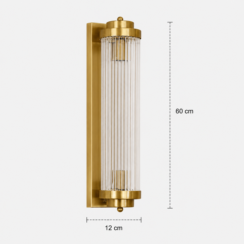 Crystal Wall Light - Luxury Living Room Sconce
