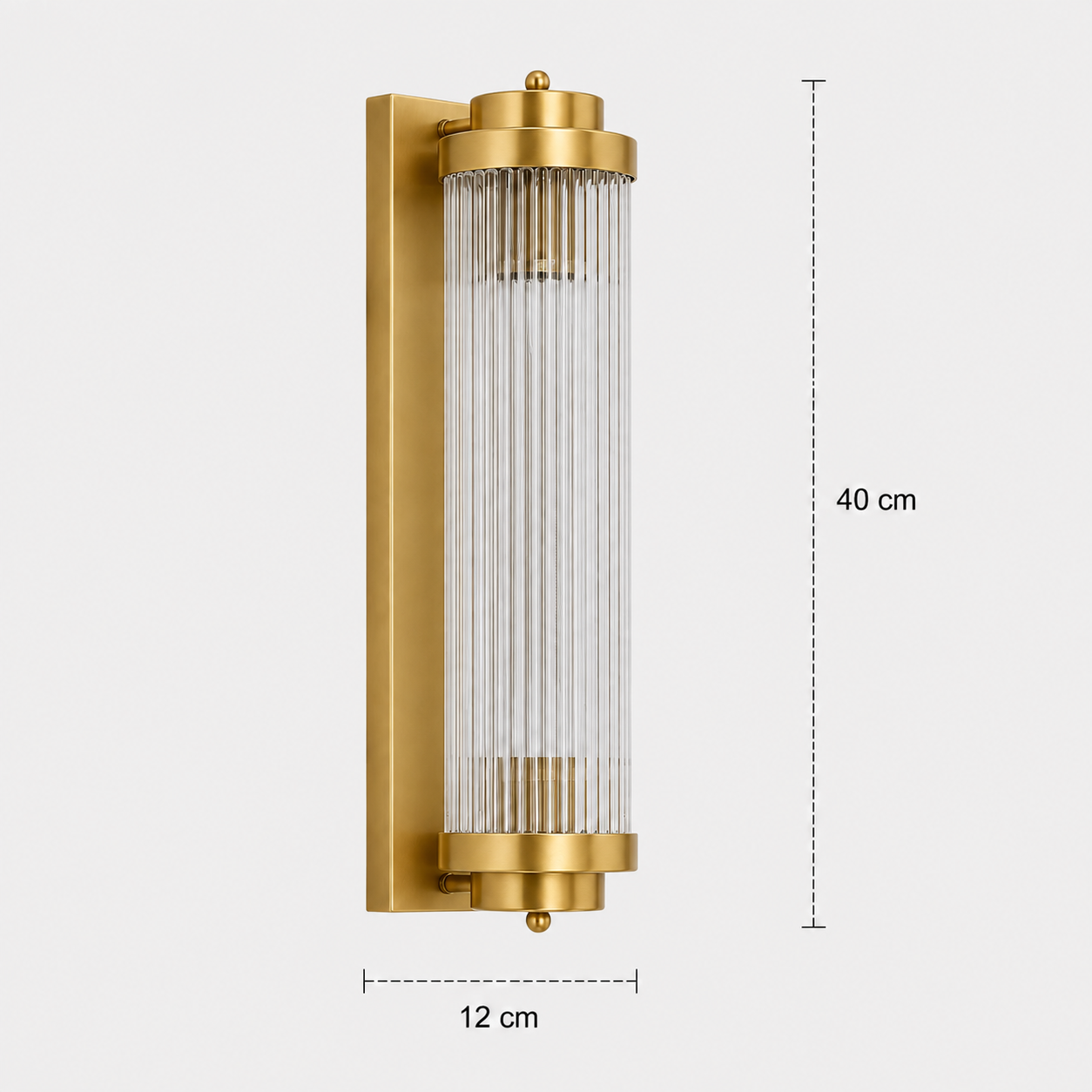 Crystal Wall Light - Luxury Living Room Sconce
