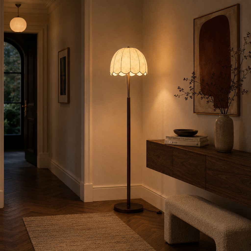 LED Floor Lamp - Minimalist Dimmable Living Room Lamp