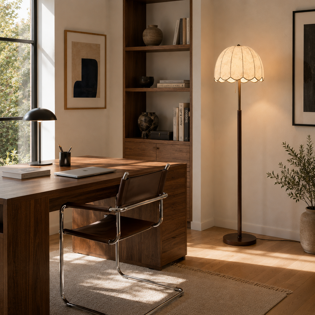 LED Floor Lamp - Minimalist Dimmable Living Room Lamp