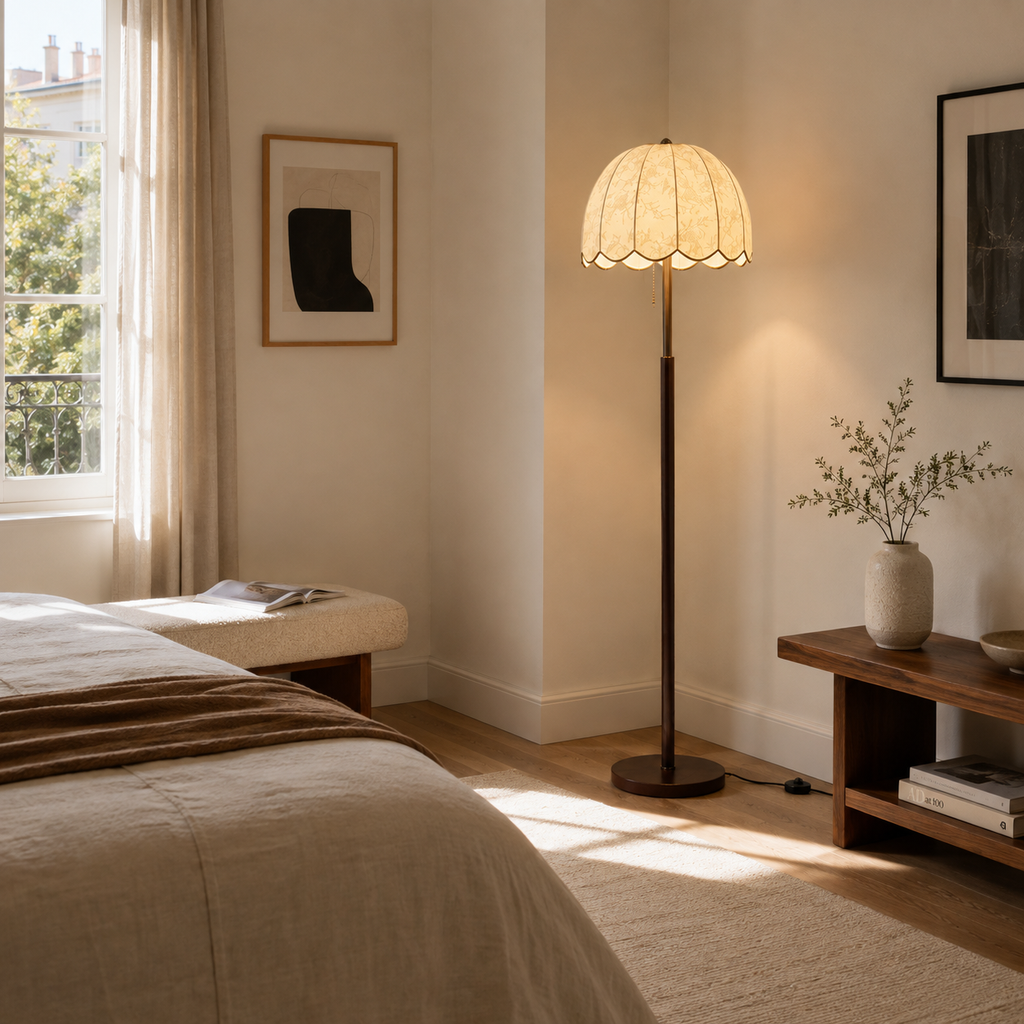 LED Floor Lamp - Minimalist Dimmable Living Room Lamp